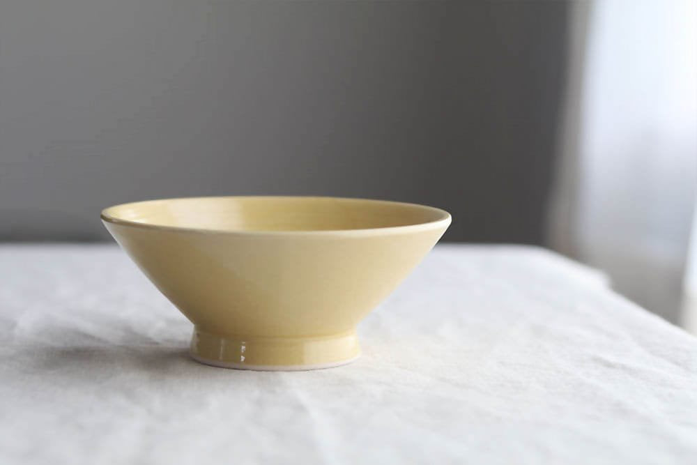 いにま陶房 | ごはん茶碗 M (バナナイエロー)