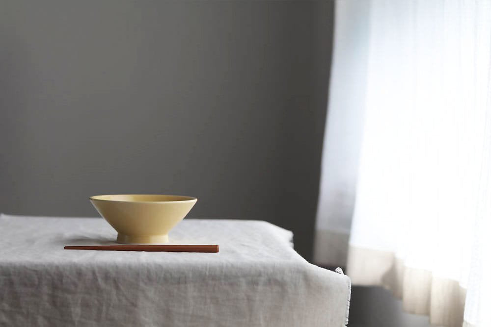 いにま陶房 | ごはん茶碗 M (バナナイエロー)