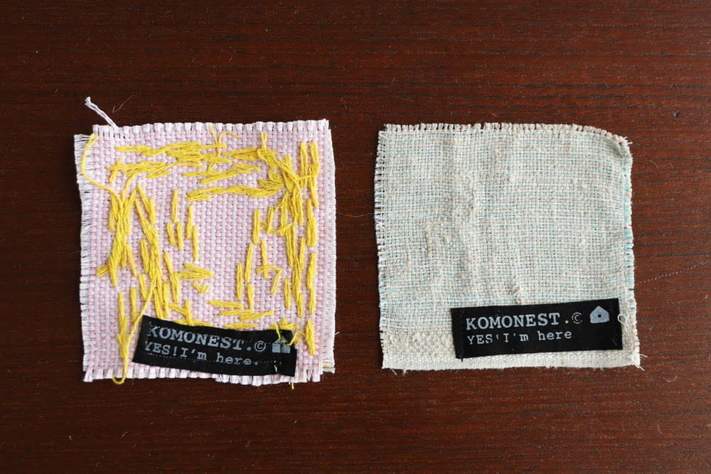 KOMONEST | 刺繍コースター