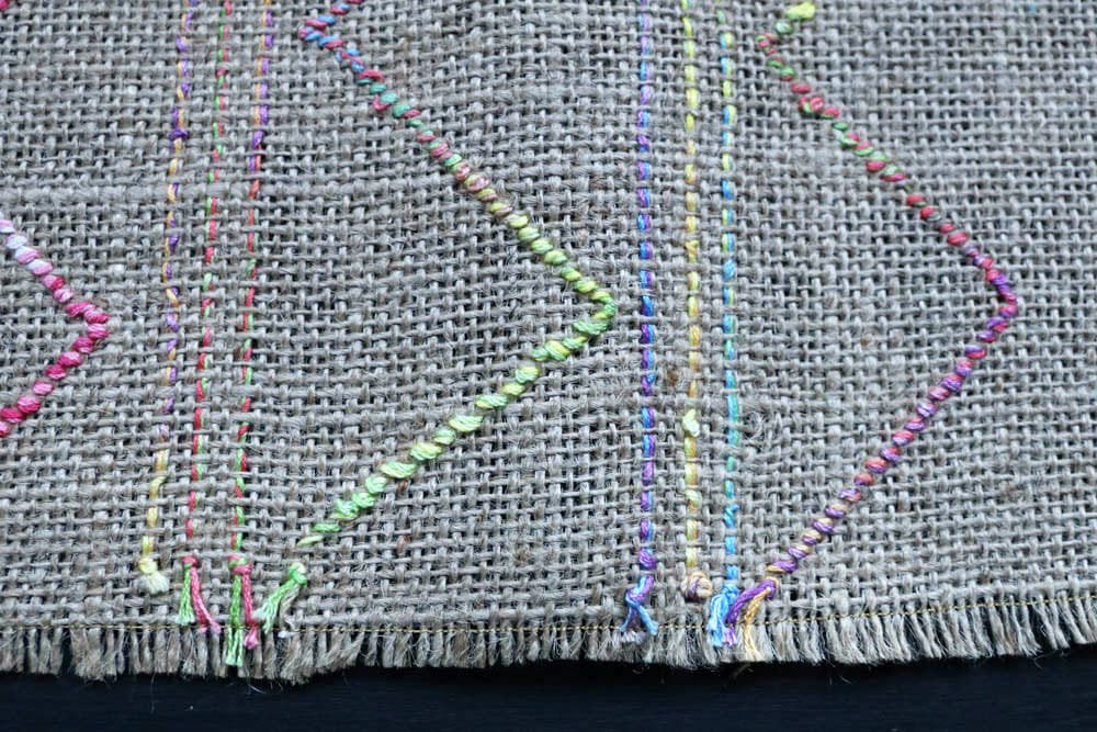 KOMONEST | 刺繍マット L