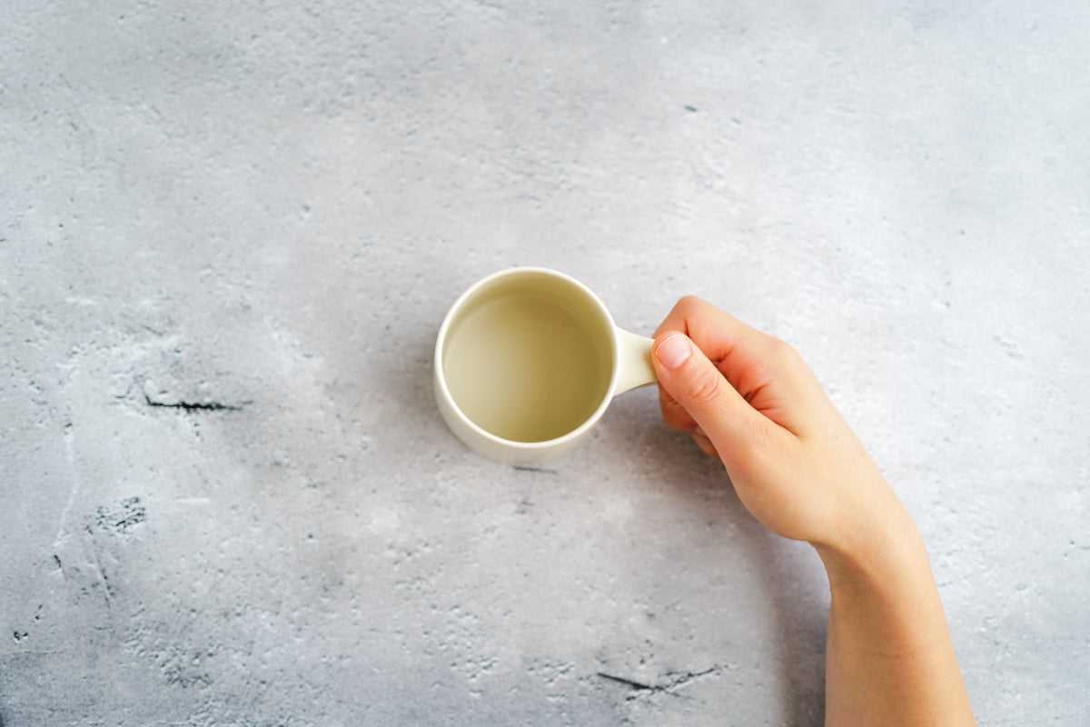 KANEAKI SAKAI POTTERY | flat mug / L / アイボリー