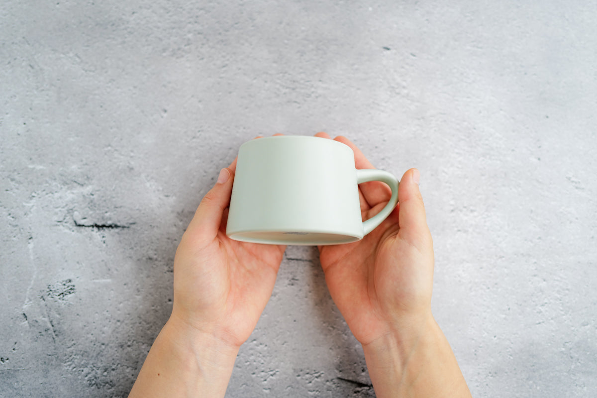 KANEAKI SAKAI POTTERY | flat mug / S / ペールブルー