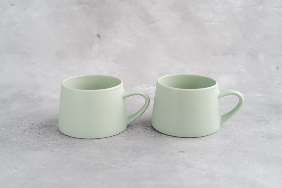 KANEAKI SAKAI POTTERY | flat mug / S / ペールブルー