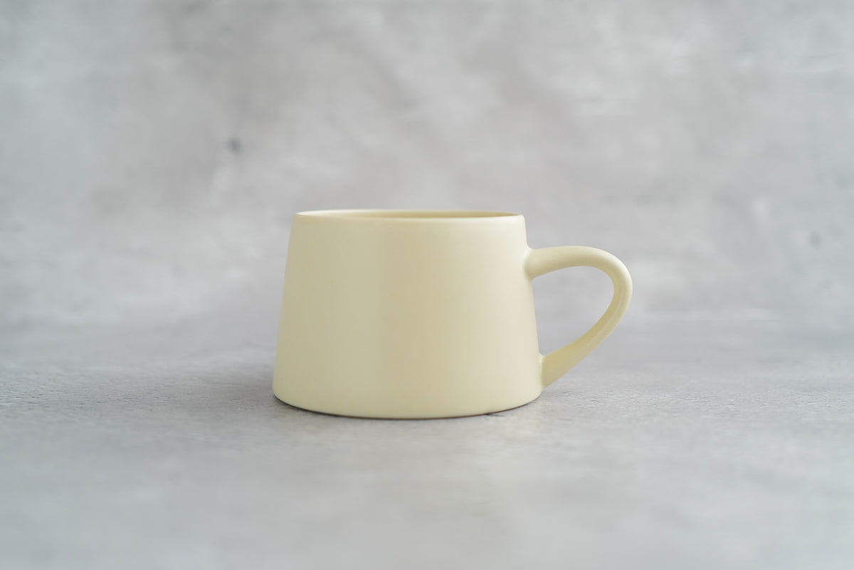 KANEAKI SAKAI POTTERY | flat mug / S / アイボリー