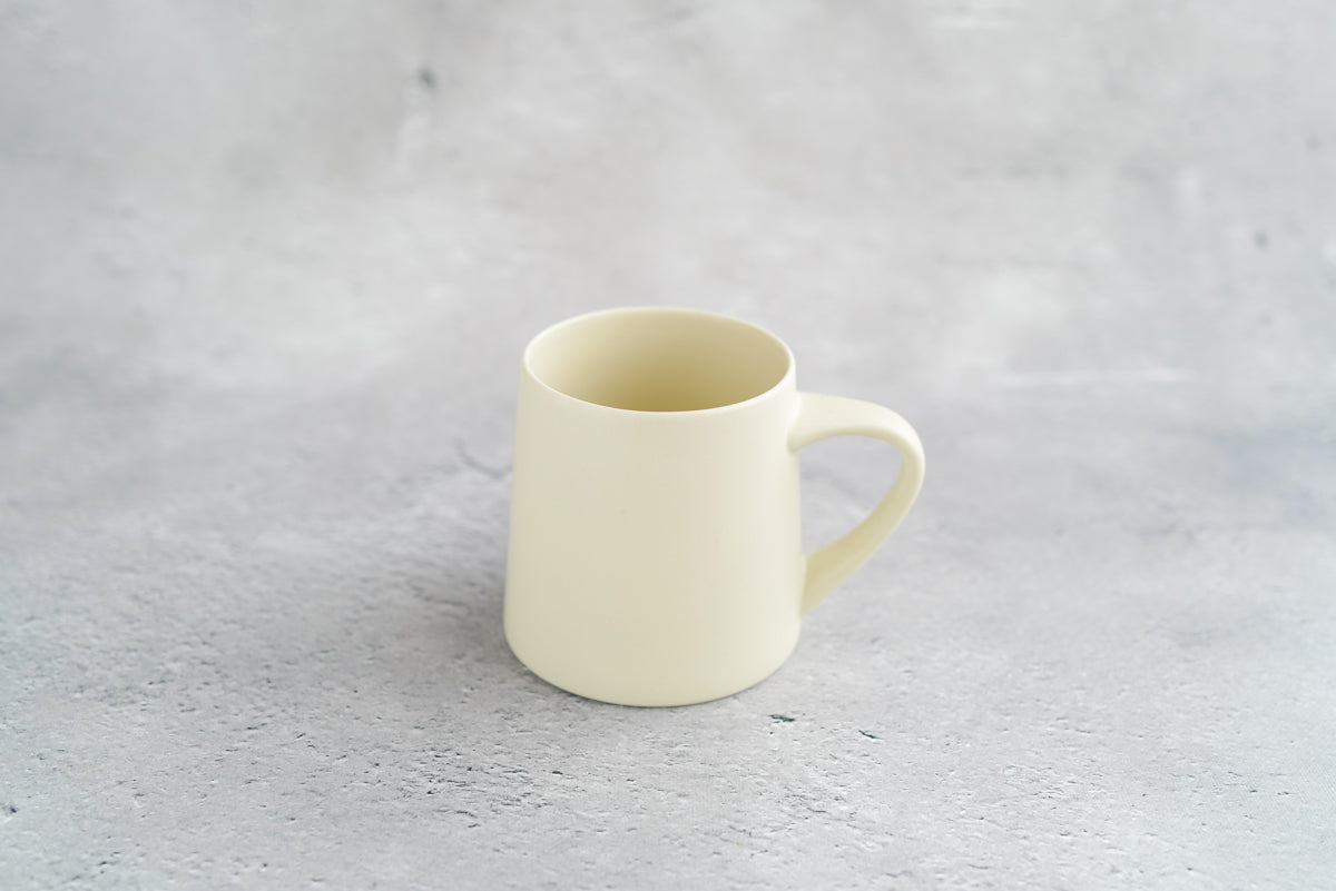 KANEAKI SAKAI POTTERY | flat mug / L / アイボリー