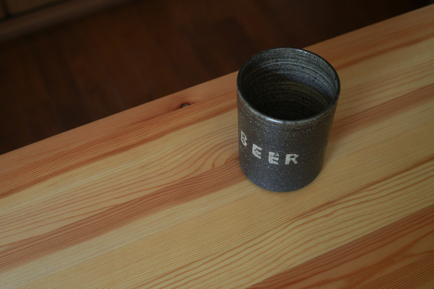 森脇要 | 「BEER」カップ 黒