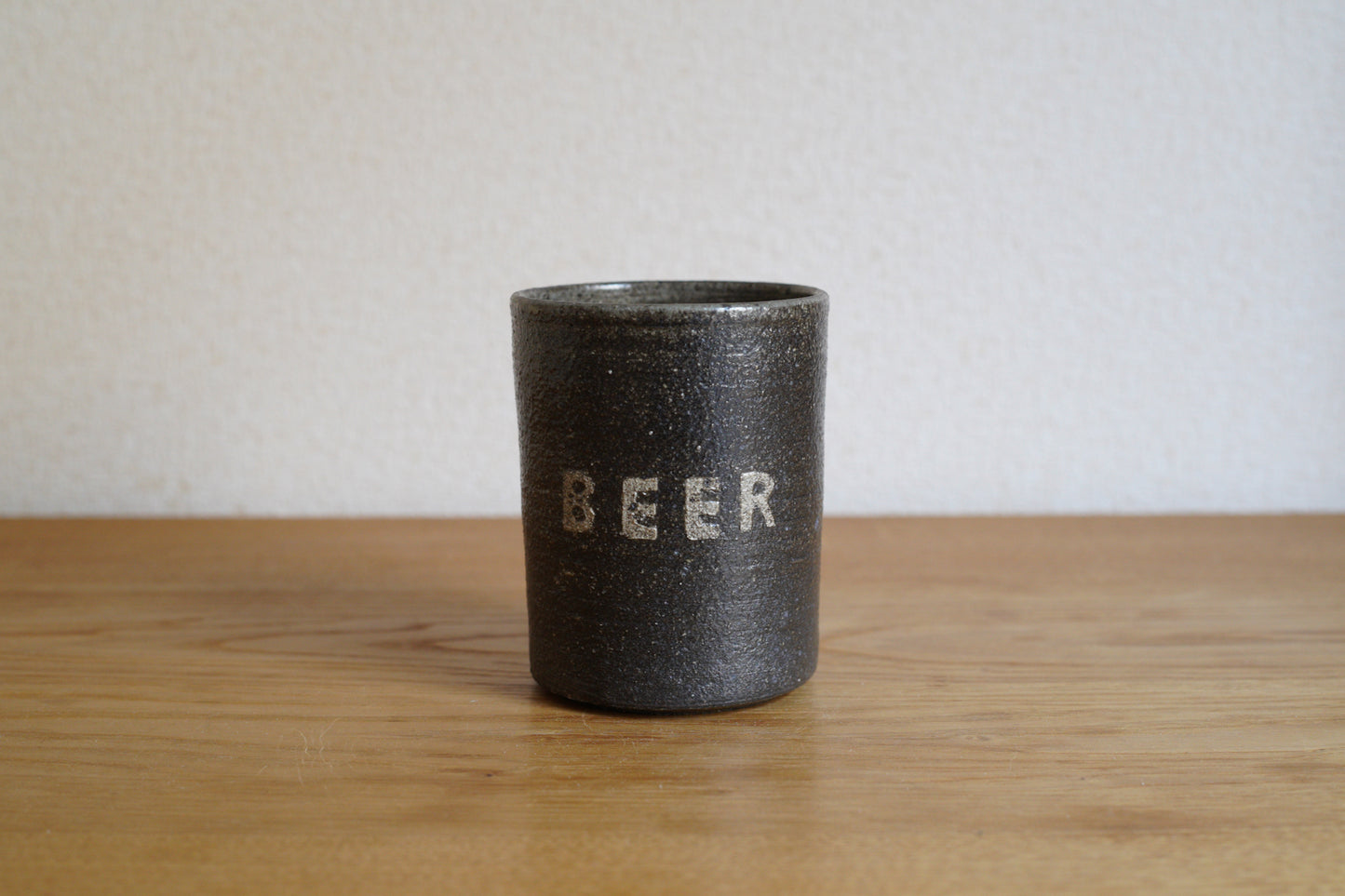 森脇要 | 「BEER」カップ 黒
