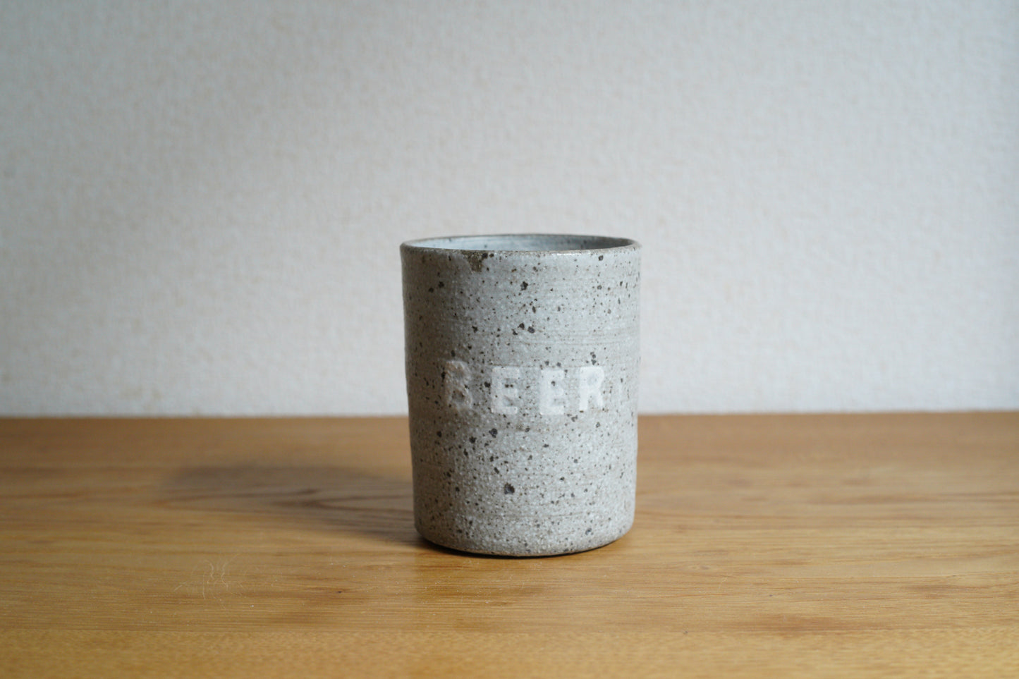 森脇要 | 「BEER」カップ 白