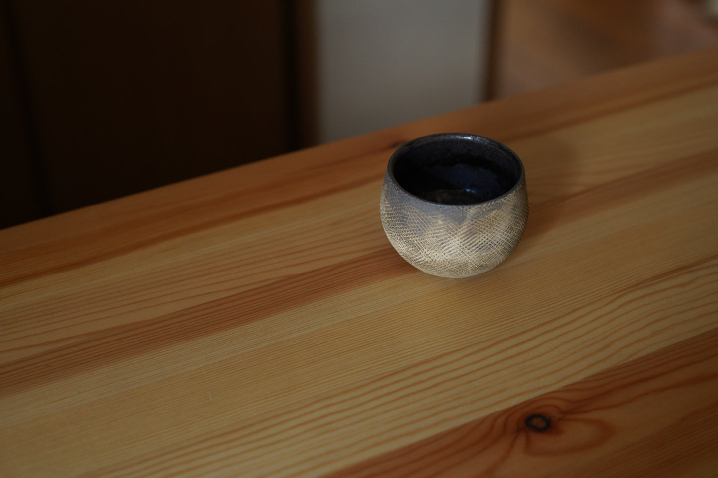 中島智靖 | 枯色引っ搔き 丸茶杯