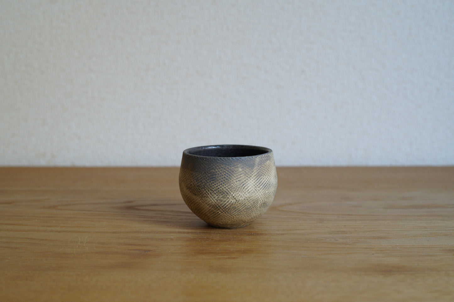 中島智靖 | 枯色引っ搔き 丸茶杯