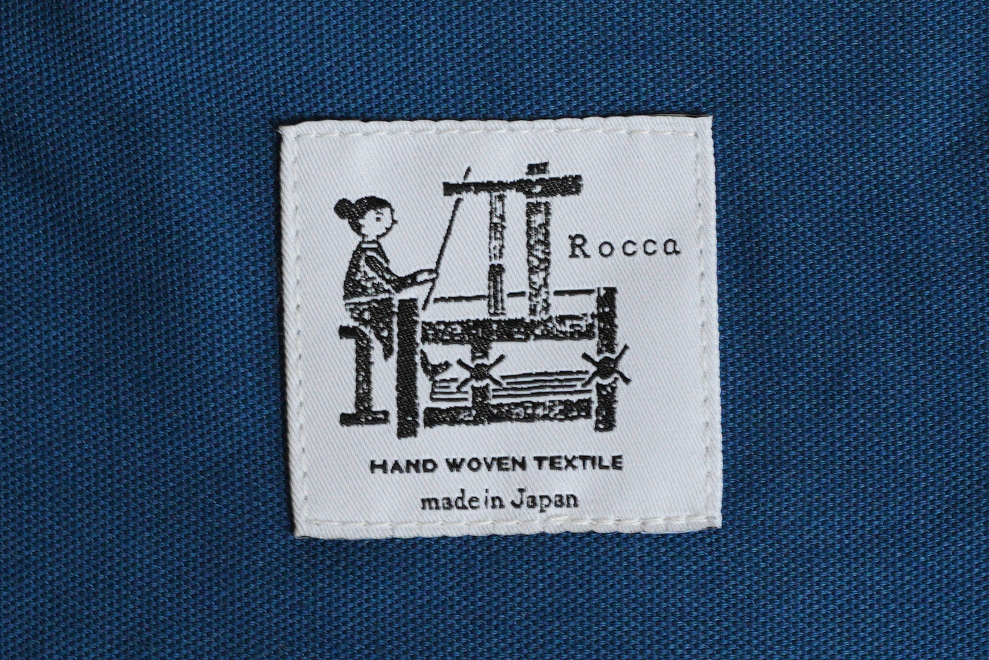 遠藤里枝 - Rocca | 手織りミニポーチ Alinea TurquoiseBlue