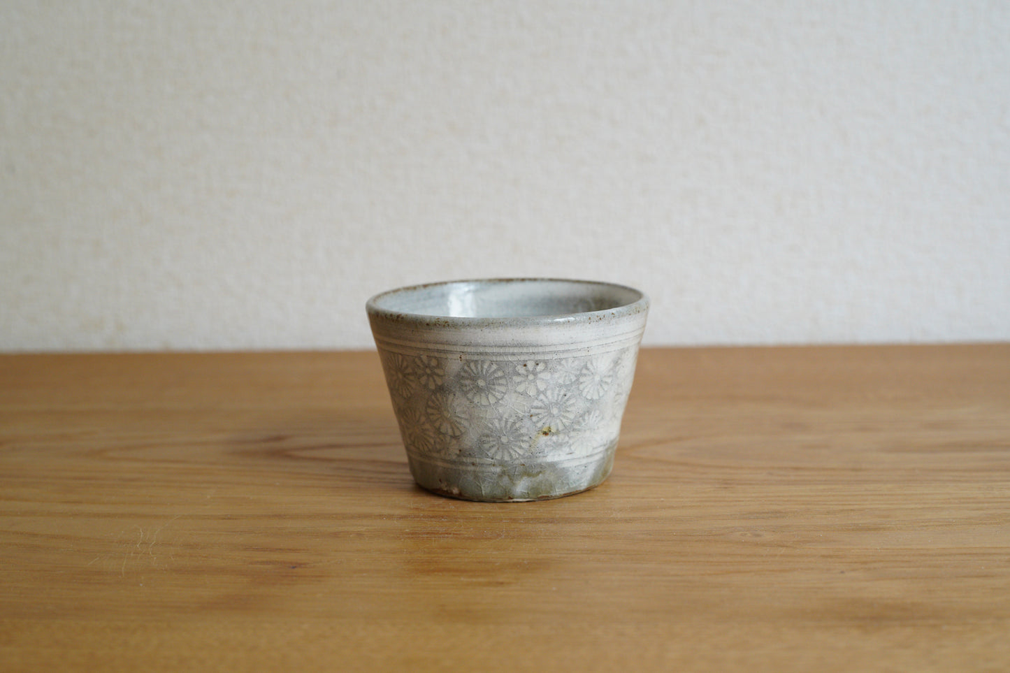 戸津圭一郎 | 三島 そば猪口 / 白