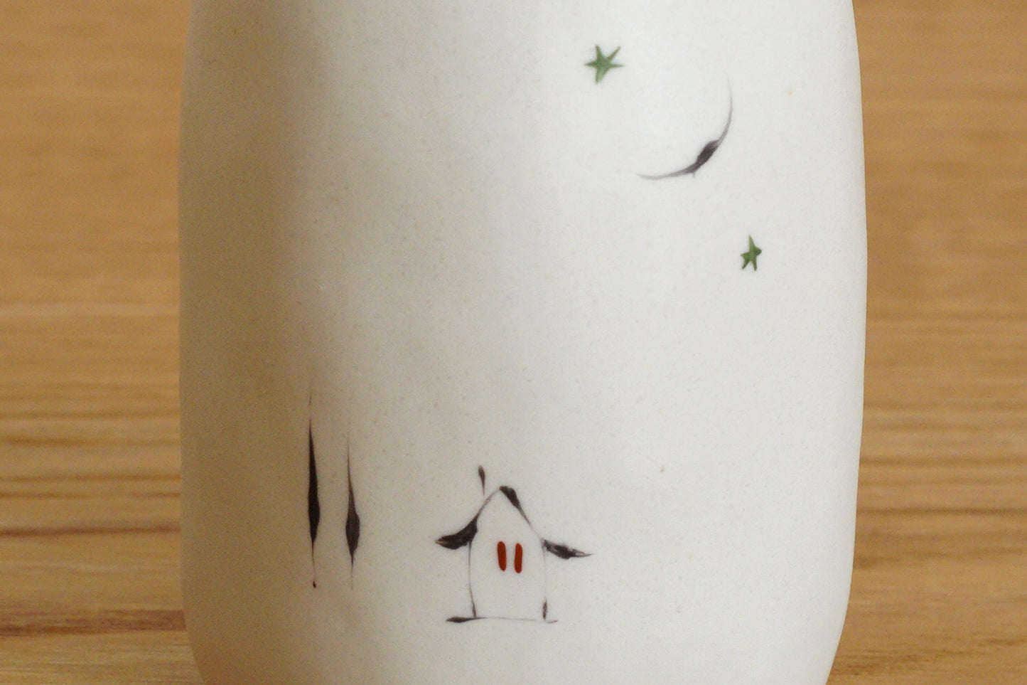 工房kuromiya | 色絵 手びねり花器