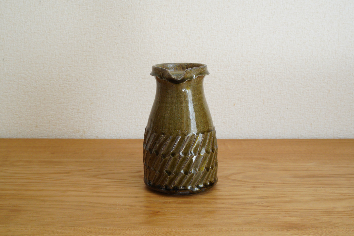 岡村宜治 | 灰釉 ジャグ