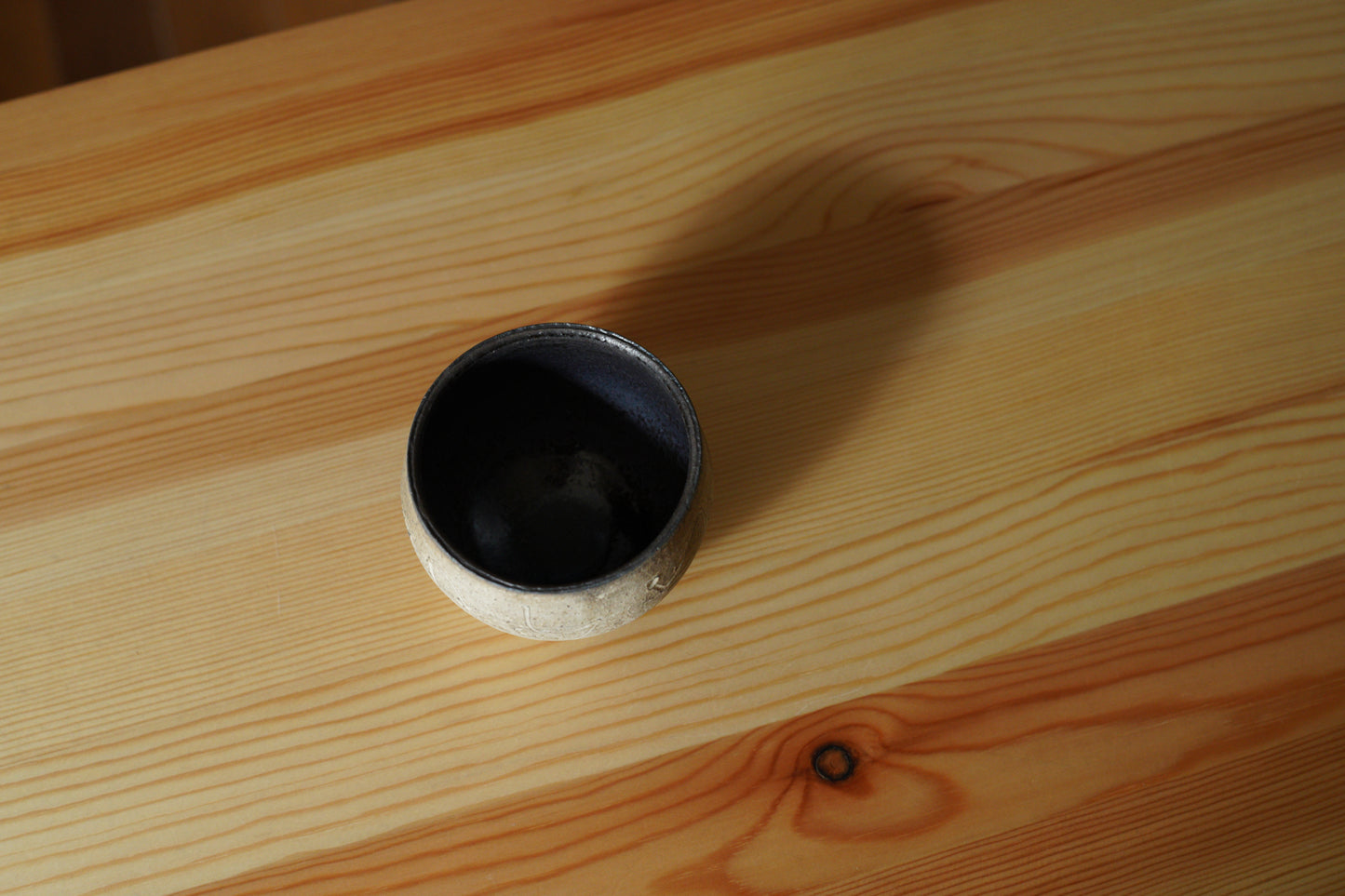 中島智靖 | 枯色線紋 丸茶杯