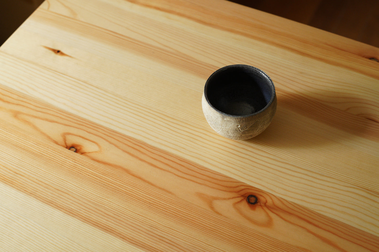 中島智靖 | 枯色線紋 丸茶杯