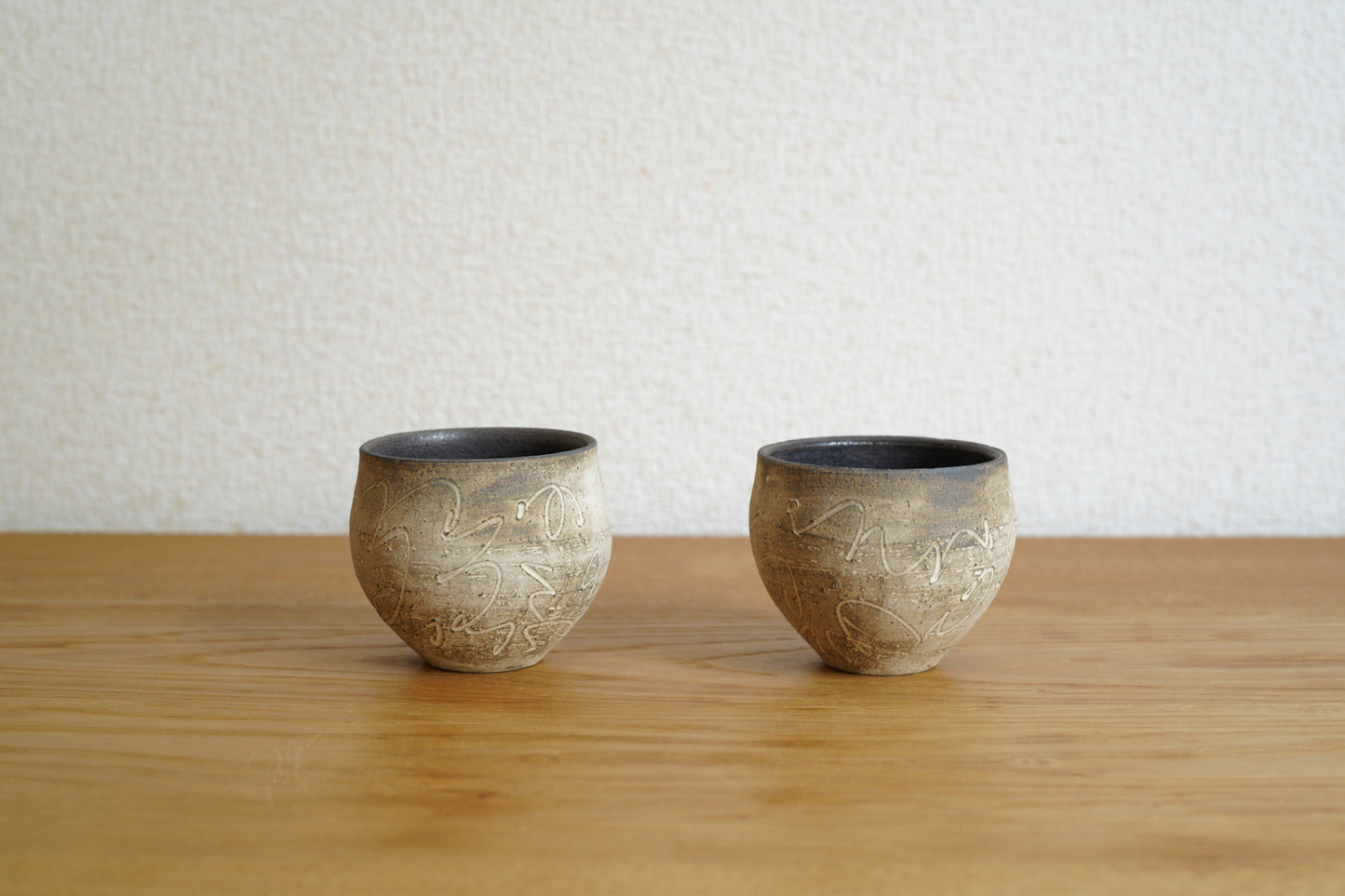 中島智靖 | 枯色線紋 丸茶杯