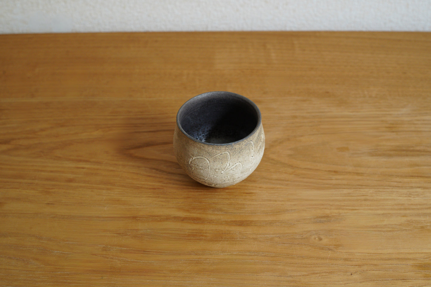 中島智靖 | 枯色線紋 丸茶杯