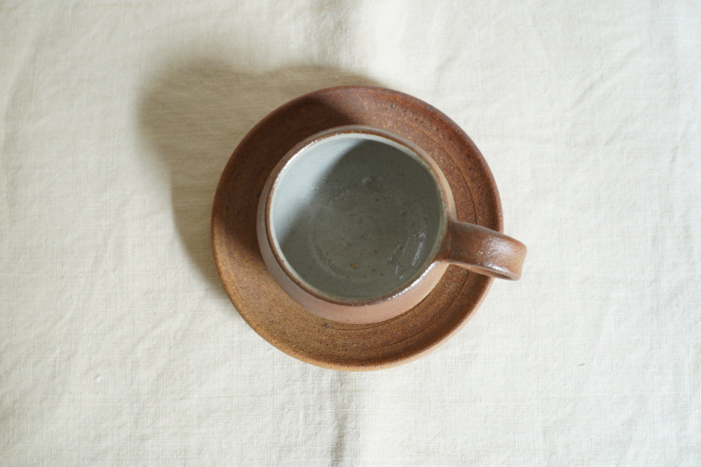 川尻製陶所 | 満月カップ（ソーサー付き）/ S