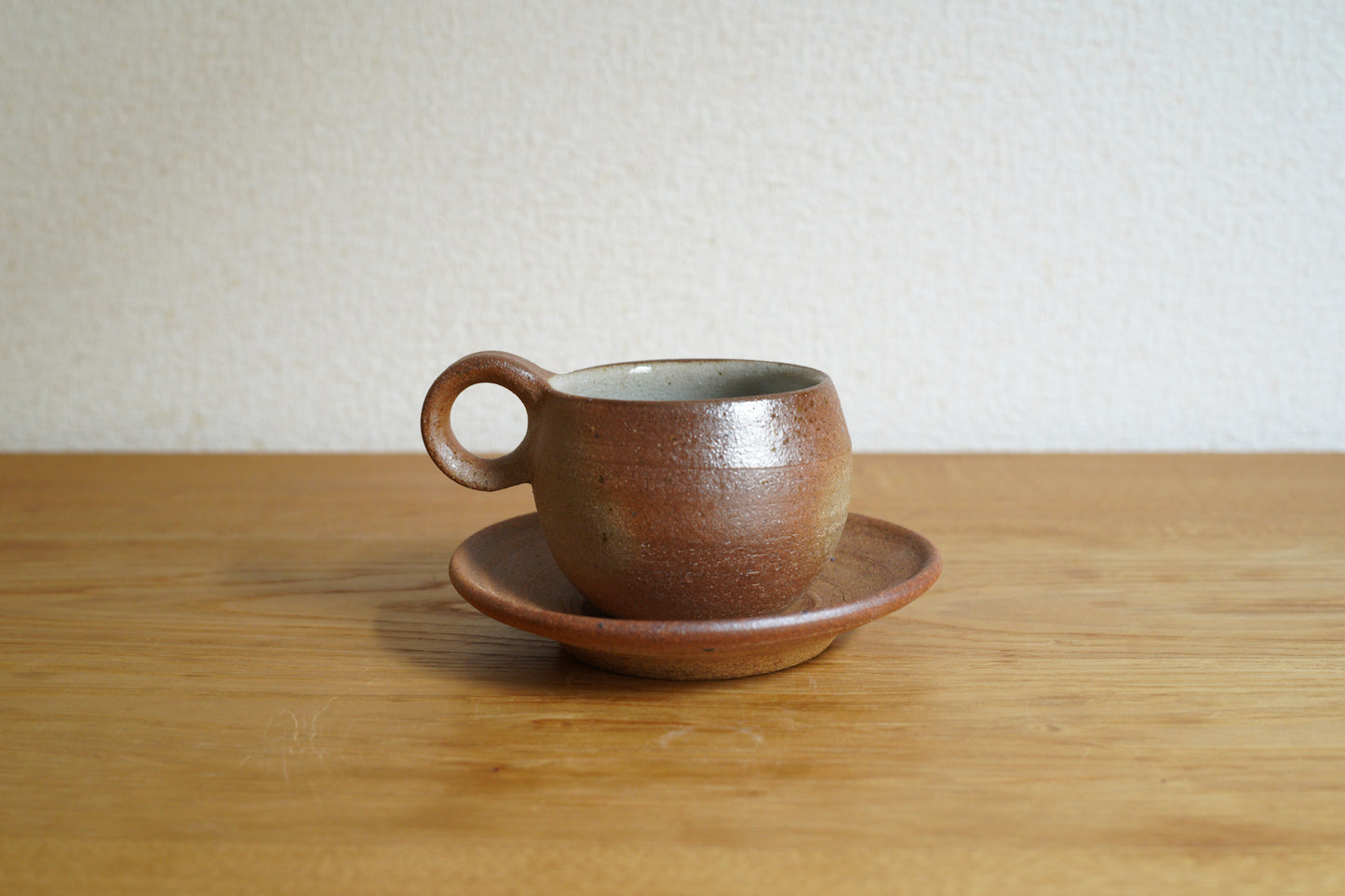 川尻製陶所 | 満月カップ（ソーサー付き）/ S