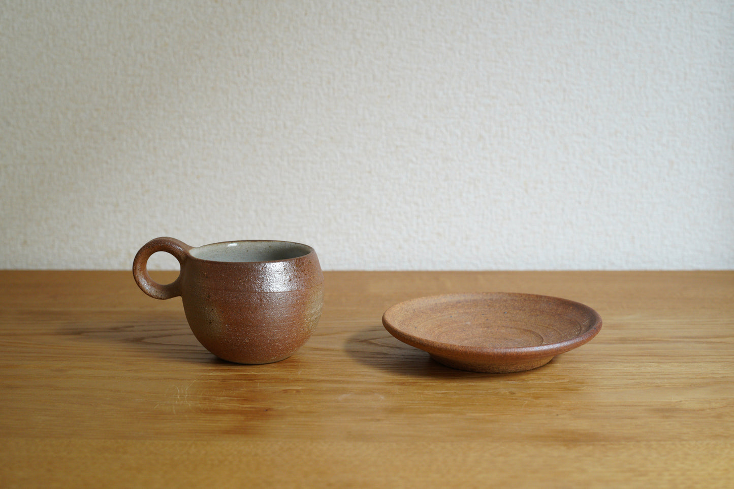 川尻製陶所 | 満月カップ（ソーサー付き）/ S