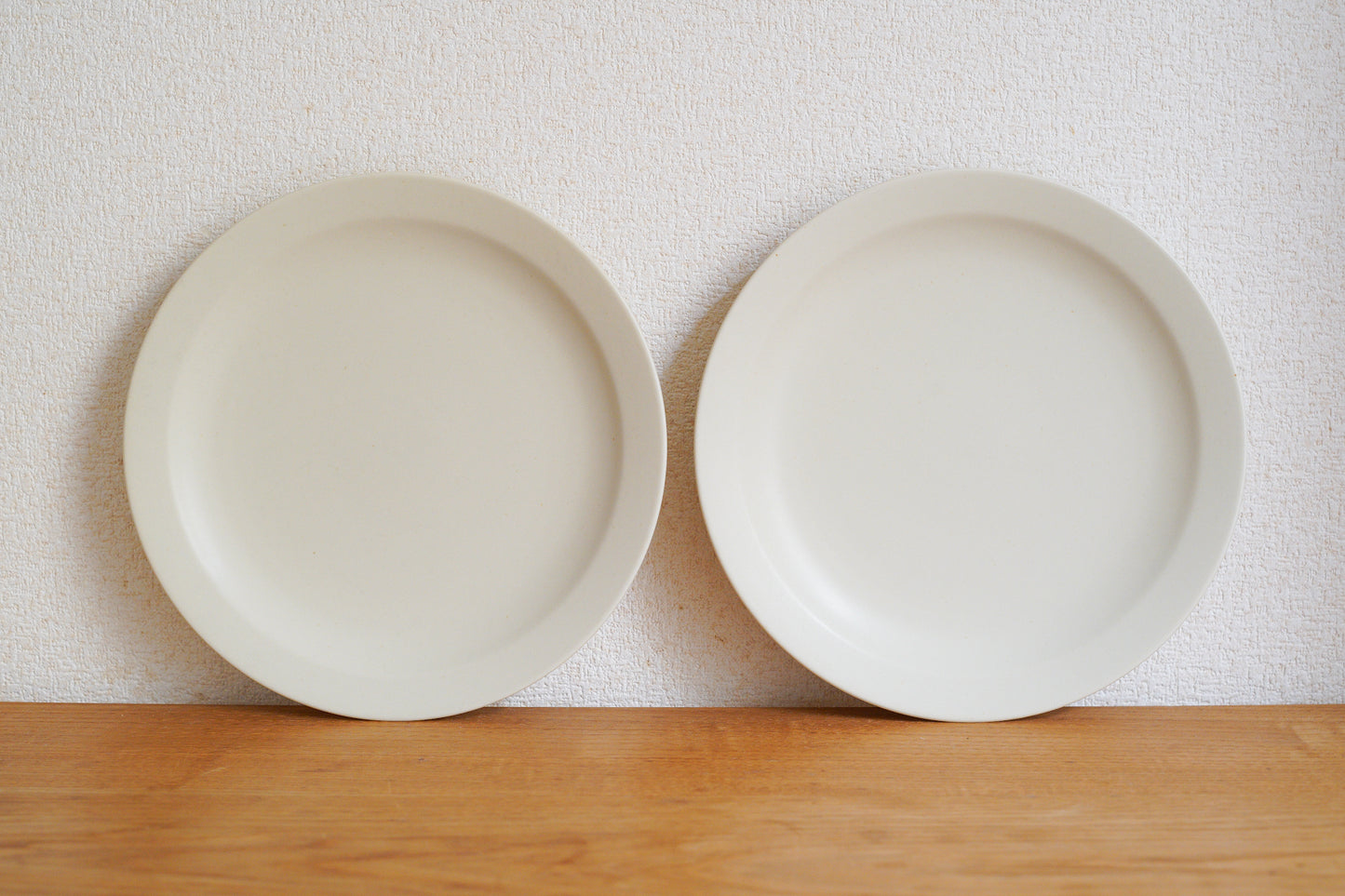 KANEAKI SAKAI POTTERY | flat 7plate / アイボリー