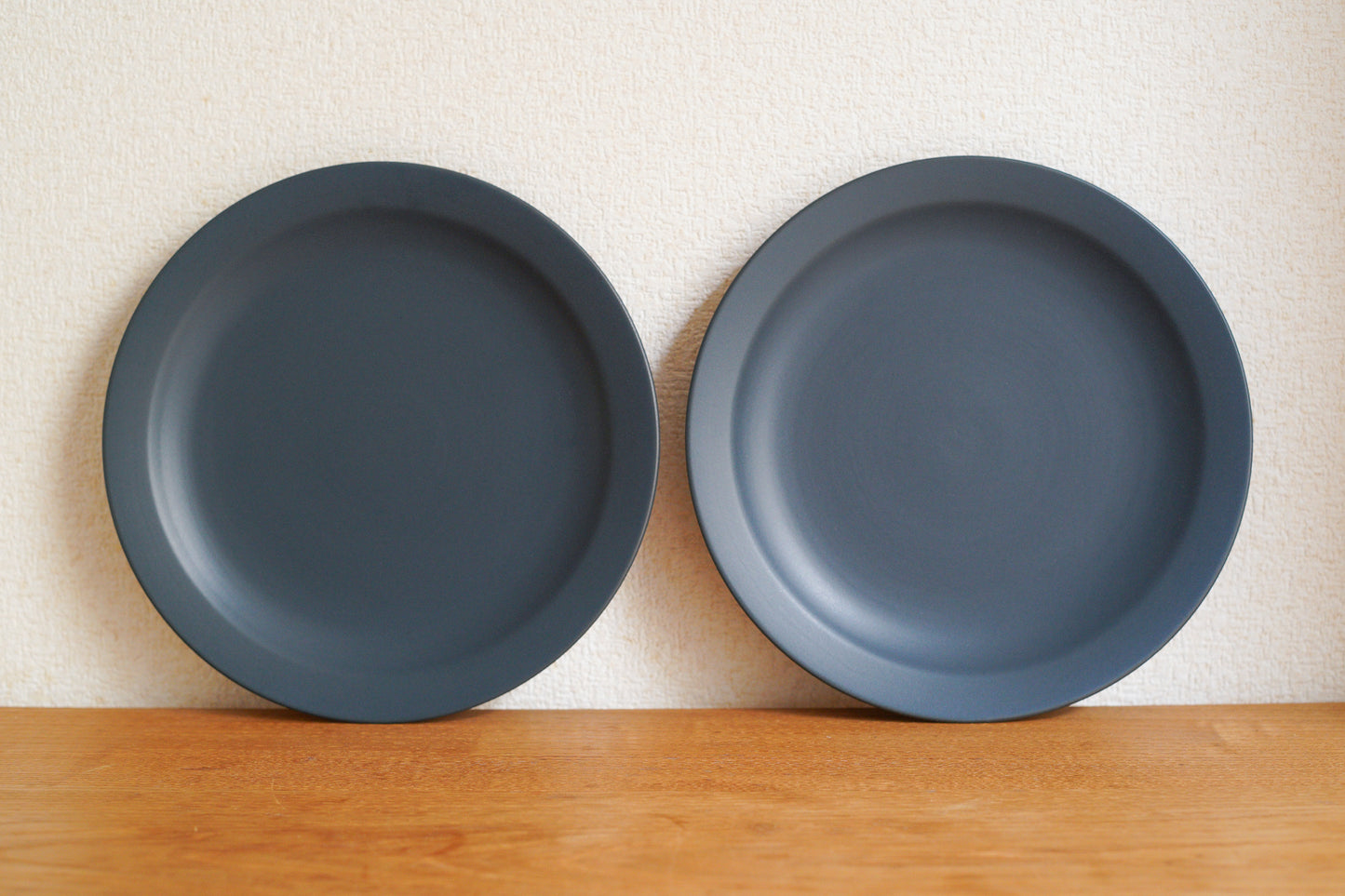 KANEAKI SAKAI POTTERY | flat 7plate / コバルト