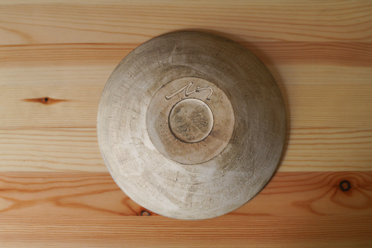 中島智靖 | 枯色線紋 6寸皿