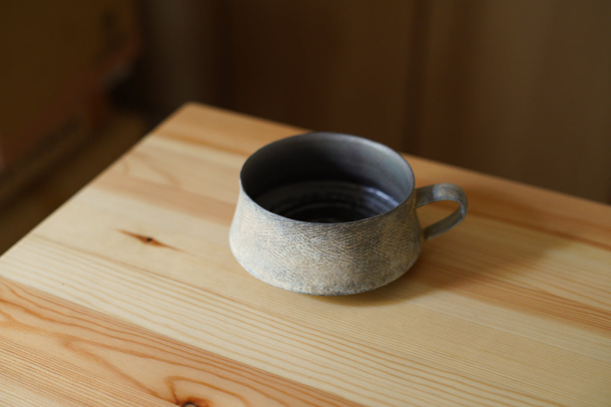 中島智靖 | 枯色引っ搔き スープカップ
