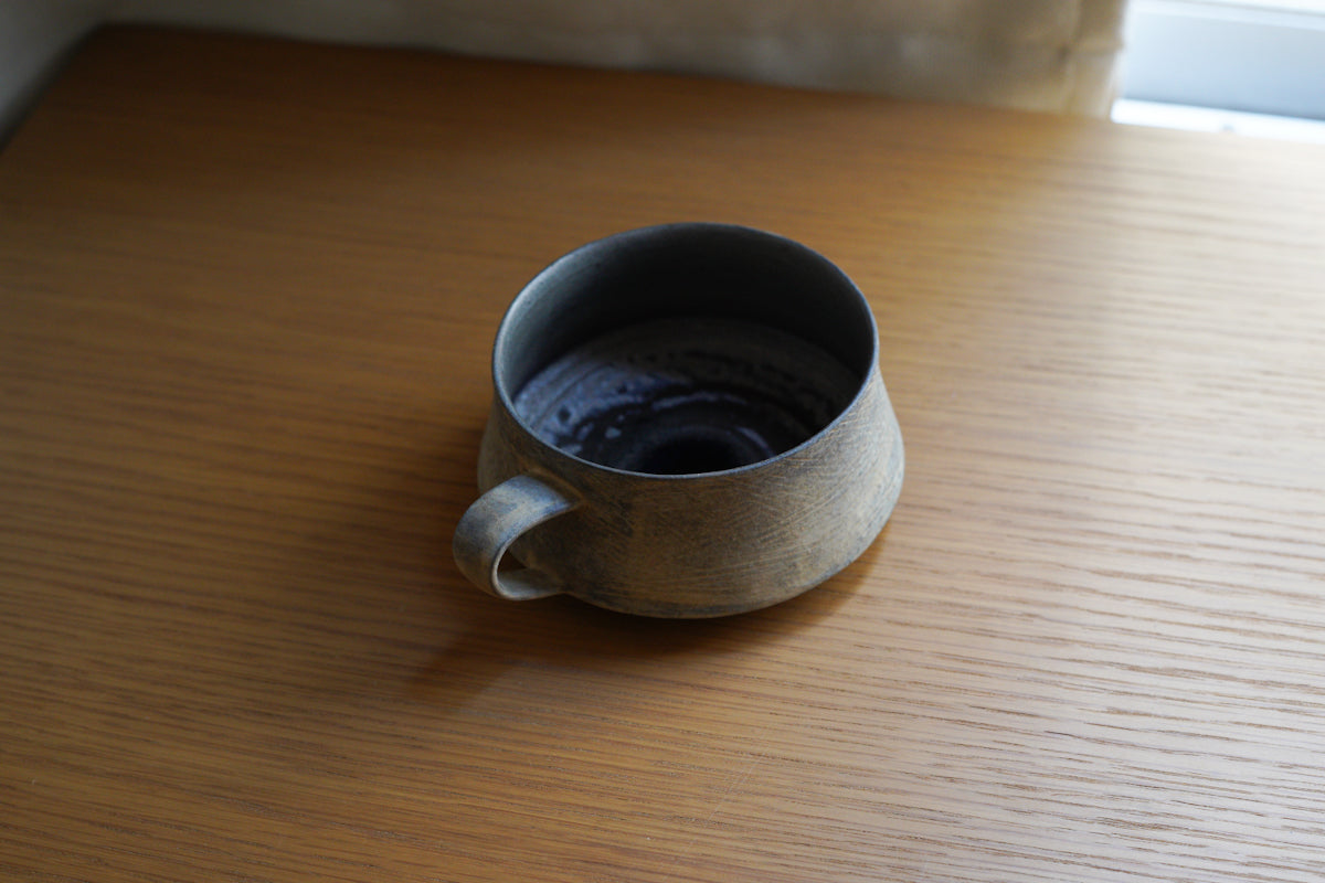 中島智靖 | 枯色引っ搔き スープカップ