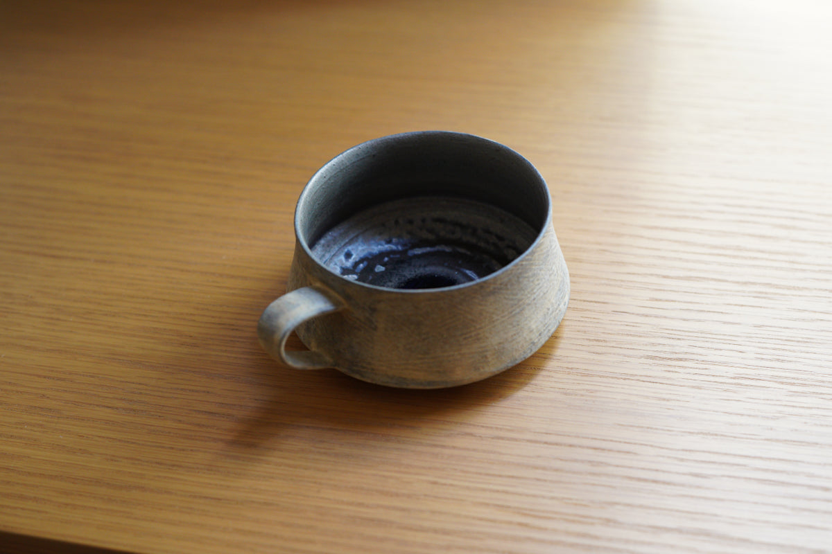 中島智靖 | 枯色引っ搔き スープカップ