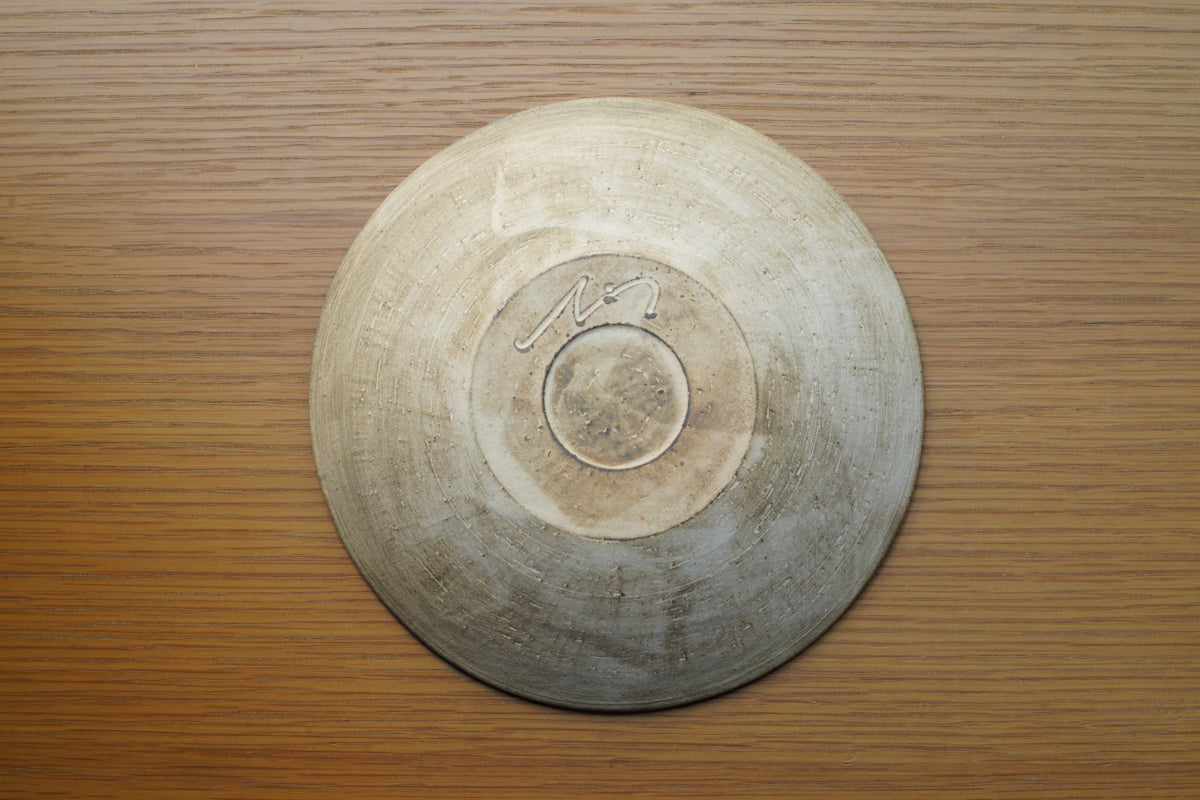 中島智靖 | 枯色線紋 6寸皿