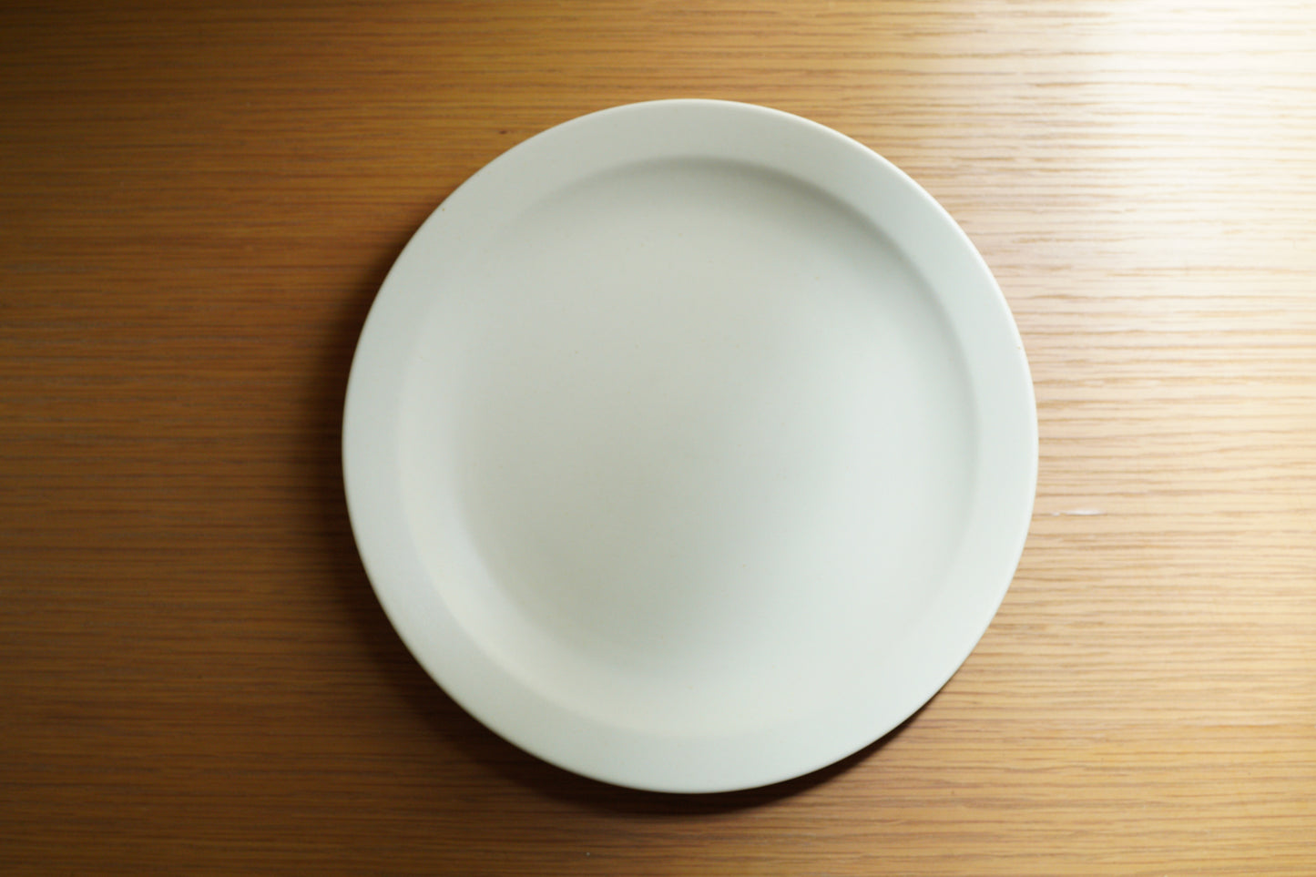 KANEAKI SAKAI POTTERY | flat 7plate / アイボリー