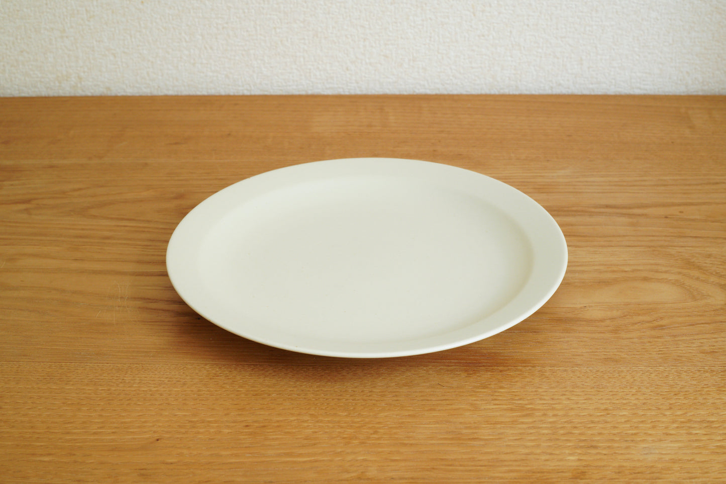 KANEAKI SAKAI POTTERY | flat 7plate / アイボリー
