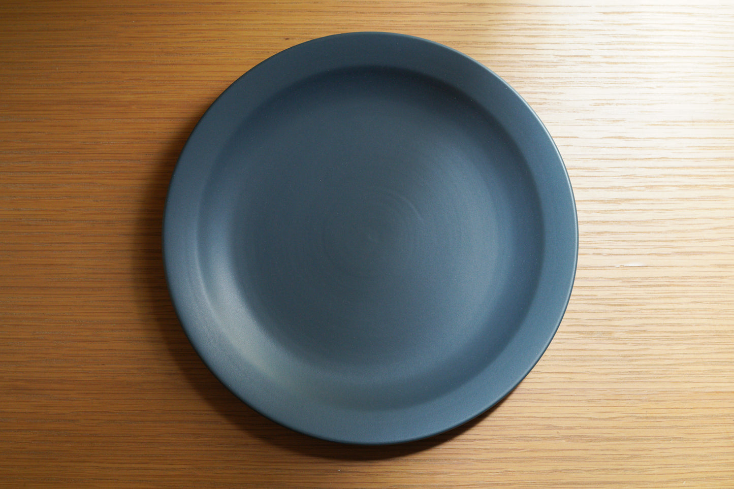 KANEAKI SAKAI POTTERY | flat 7plate / コバルト