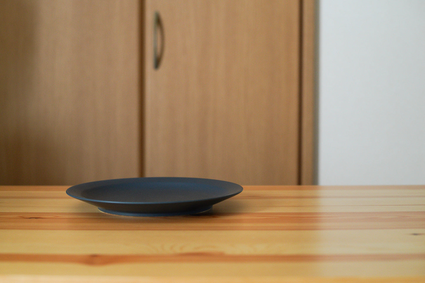 KANEAKI SAKAI POTTERY | flat 7plate / コバルト