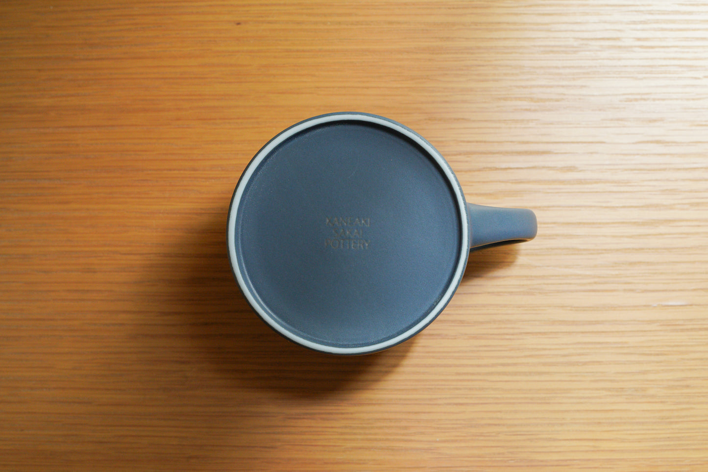 KANEAKI SAKAI POTTERY | flat Smug / コバルト