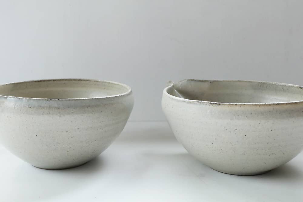 寺田昭洋  |  片口鉢 白