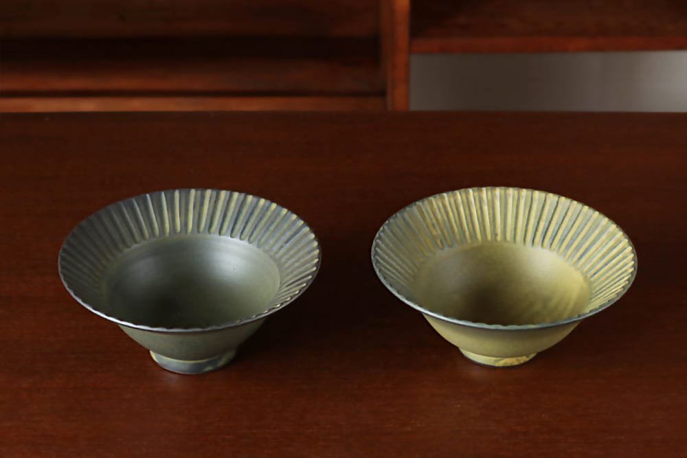 田所照美  |  リムしのぎ手鉢 - ツヤ無し