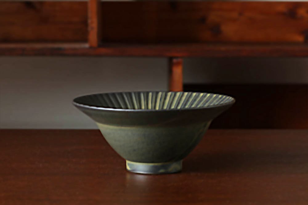 田所照美  |  リムしのぎ手鉢 - ツヤ無し