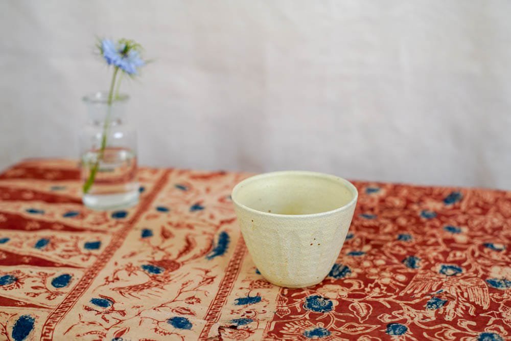 萩原千春  |  しのぎ 猪口湯のみ レモン