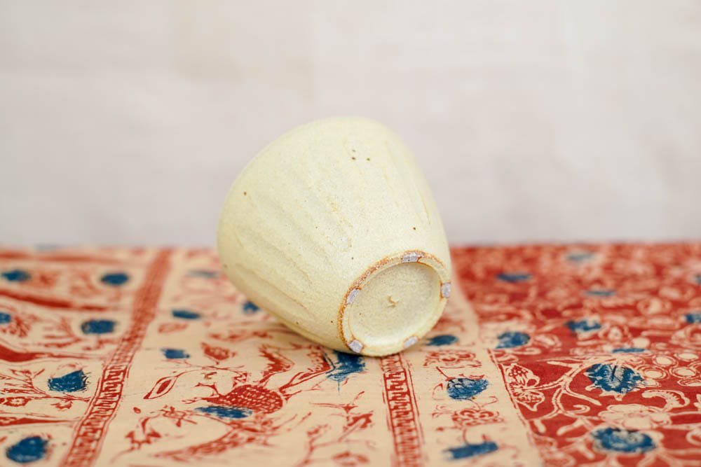 萩原千春  |  しのぎ 猪口湯のみ レモン