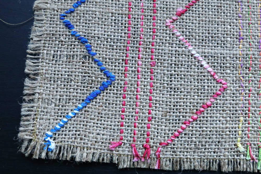 KOMONEST  |  刺繍マット L