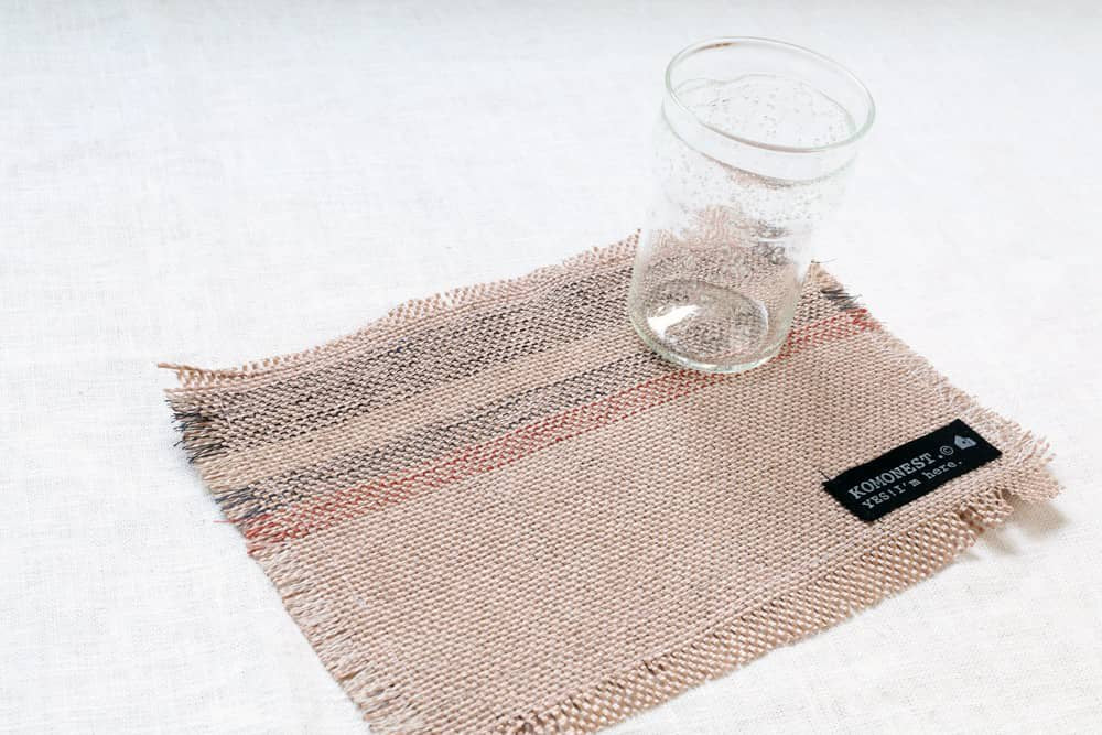 KOMONEST  |  刺繍マット M