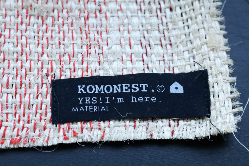 KOMONEST  |  刺繍マット M