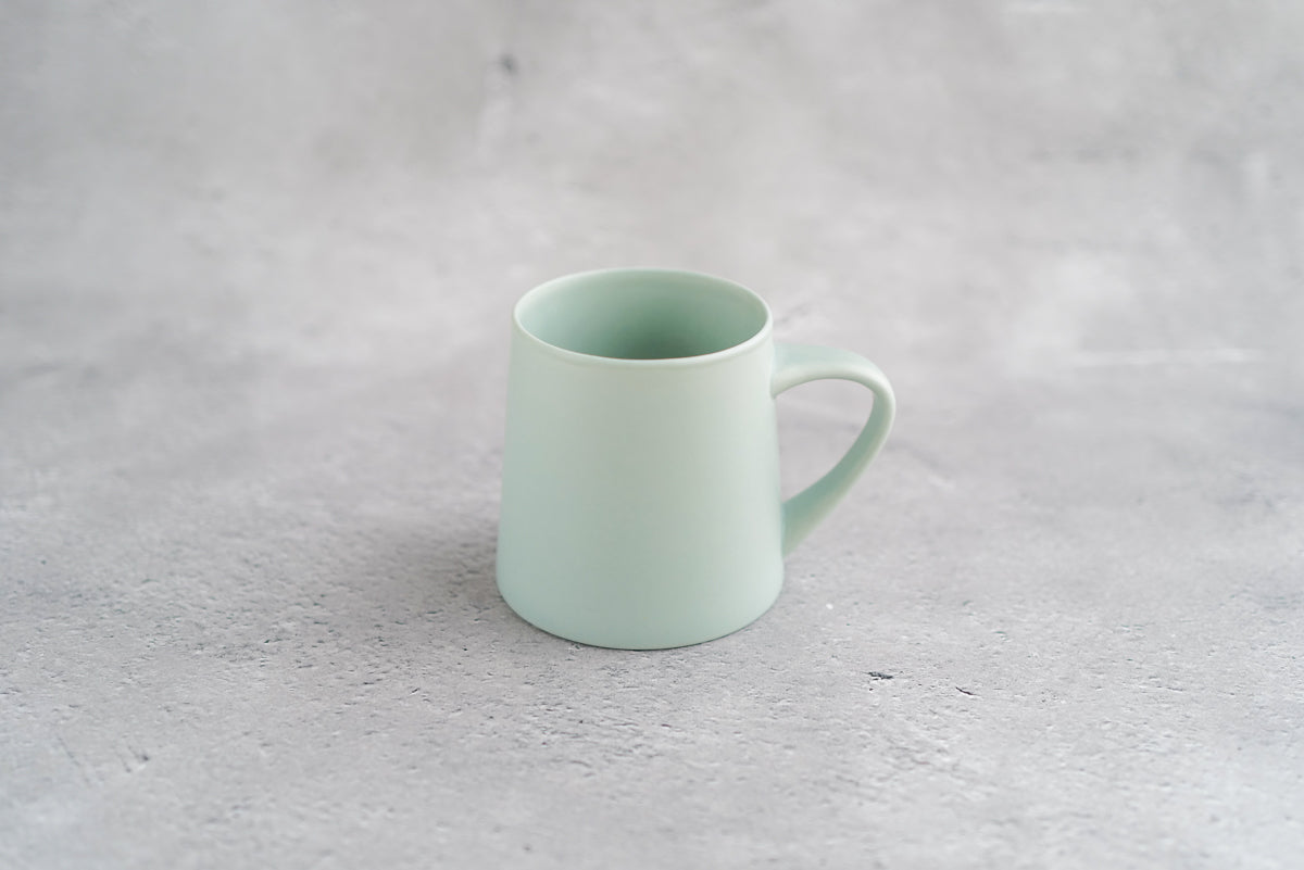 KANEAKI SAKAI POTTERY | flat mug / L / ペールブルー