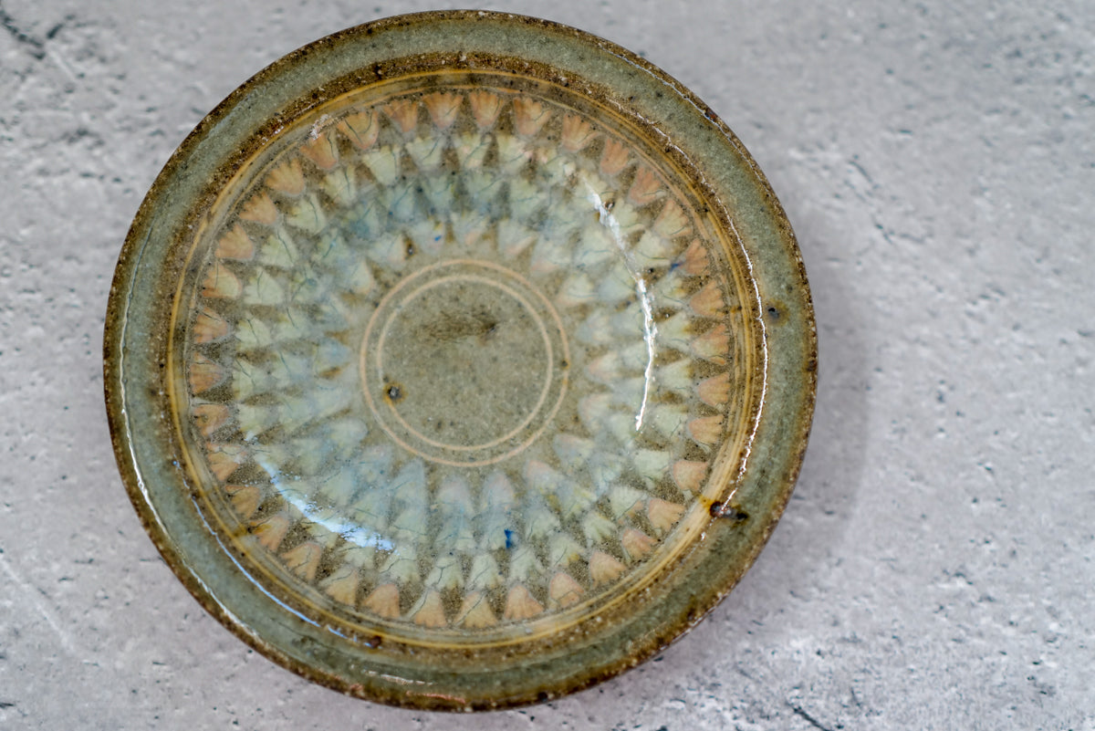 岡村宜治 | 三島手 皿 / 4寸 / タイプB